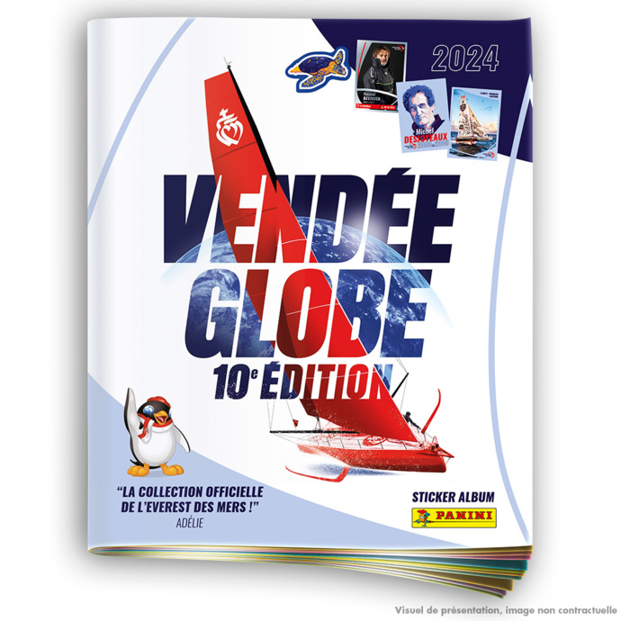 Panini France dévoile sa première collection de stickers dédiés au Vendée Globe