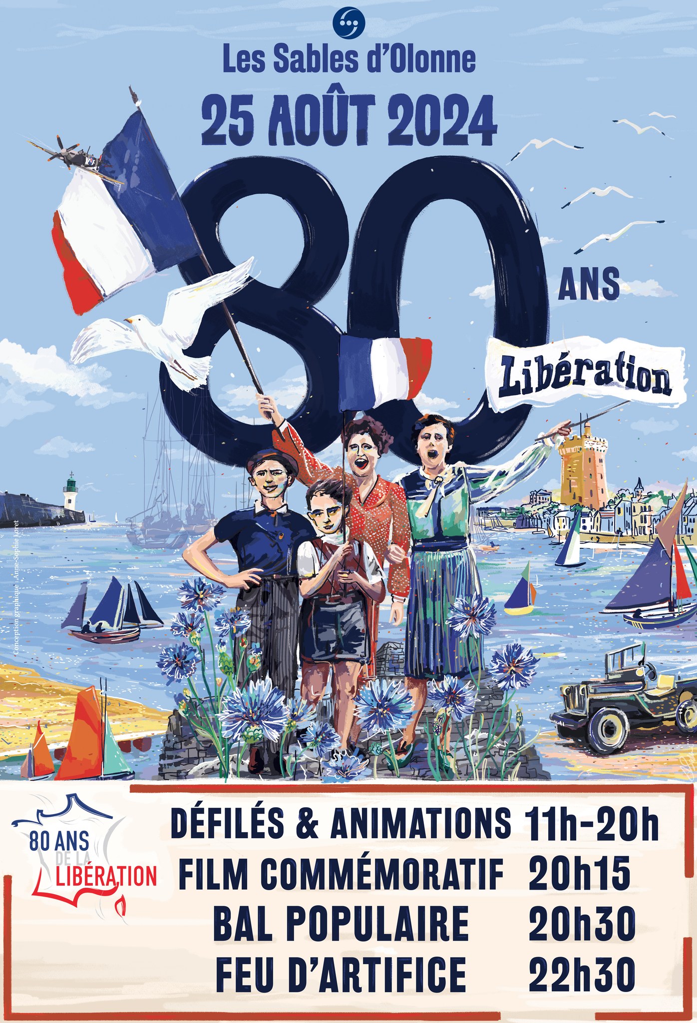 Les Sables d'Olonne fête les 80 ans de sa Libération ce dimanche