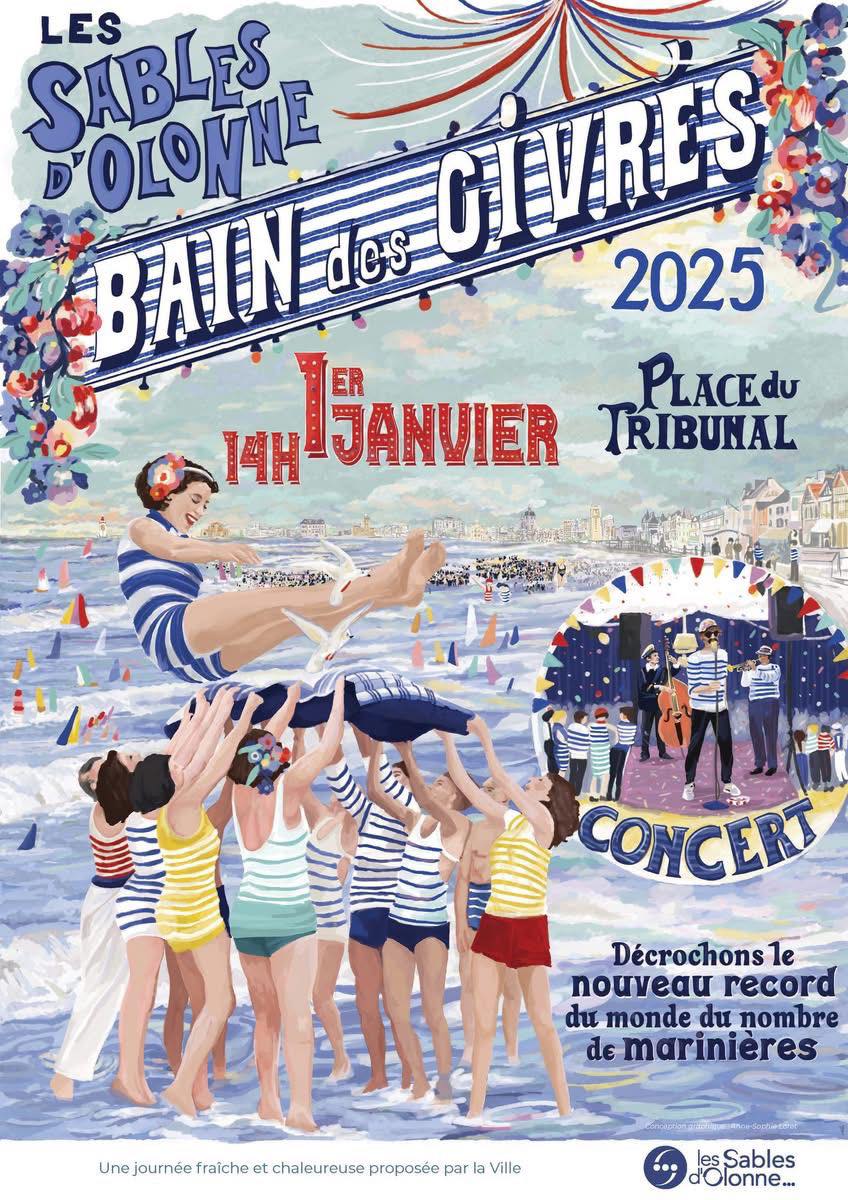 Ce mercredi 1° janvier 2025 rendez vous Place du Tribunal 