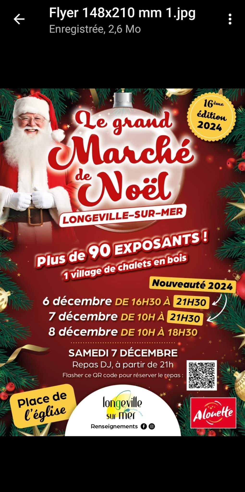 Le marché de Noël de Longeville-sur-Mer revient les 6,7 et 8 décembre