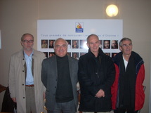 L'Institut du Thorax de Nantes en visite sur le Village du Vendée Globe