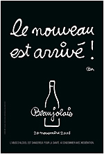 Le Beaujolais Nouveau le Jour J  :