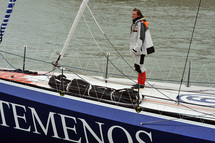 Vendée Globe : sérieuse avarie de quille pour Dominique Wavre