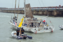 Vendée Globe : Armel Le Cléac'h  prévoit d'arriver entre jeudi 5 février à 18h et samedi 7 février à 6h