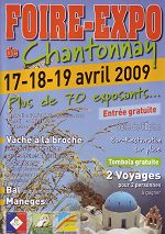 Chantonnay : Foire expo samedi 15 et dimanche 19 avril