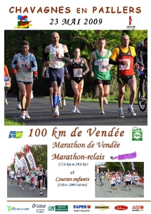 Chavagnes en Paillers : 22 ème édition des 100 km de Vendée le 23 mai