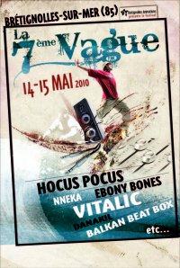 Brétignolles-sur-Mer: Festival 7 ème vague les 14 et 15 mai