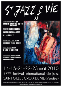 Le grand cru annoncé pour la 27 ème édition du Festival Saint Jazz sur Vie