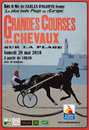 Les Sables d'Olonne: grandes courses de chevaux sur la plage le samedi 29 mai