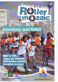 Les Sables d'Olonne: "Roller Mozaic" le samedi 12 juin à 14h00