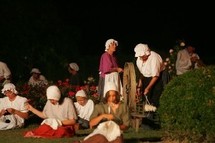 Olonne-sur-Mer: scénographie de Pierre-Levée les 5, 6, 10, 11 et 12 août 2010. Olonne-sur-Mer: scénographie de Pierre-Levée les 5, 6, 10, 11 et 12 août 2010.