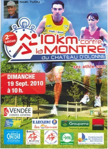 Le Château-d'Olonne: les 10 km contre la montre le dimanche 19 septembre