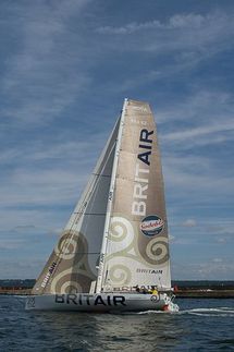 Voile: Armel Le Cléac'h (Brit Air) deuxième Imoca de la Route du Rhum - La Banque  Postale 2010