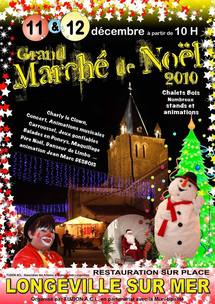 Longeville s/Mer: marché de Noël le samedi 11 et dimanche 12 décembre sur la place de l'Eglise