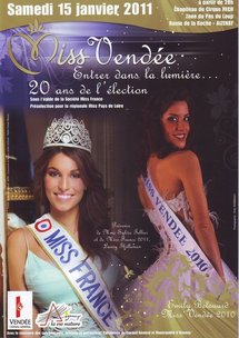 Aizenay: élection de Miss Vendée le samedi 15 janvier