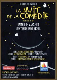 Les Sables d'Olonne: 2 ème édition de la nuit de la Comédie le samedi 12 mars à partir de 18h00