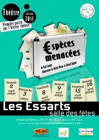 Les Essarts: théâtre avec les comédiens de La Comedia d’Essarts du 2 au 16 avril