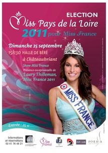 L'élection de Miss Pays de la Loire dimanche 25 septembre
