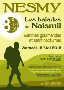 Nesmy: 8e édition de ces marches semi-nocturnes et gourmandes le samedi 12 mai