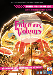 Les Sables d'Olonne : Foire aux voleurs ce samedi 1° décembre de 9h à 18h dans le centre-ville