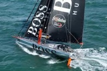 Alex Thomson a doublé le cap Horn tôt ce matin.