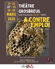 Grosbreuil : la troupe l'Entracte présente « À Contre Emploi » à partir du 21 mars