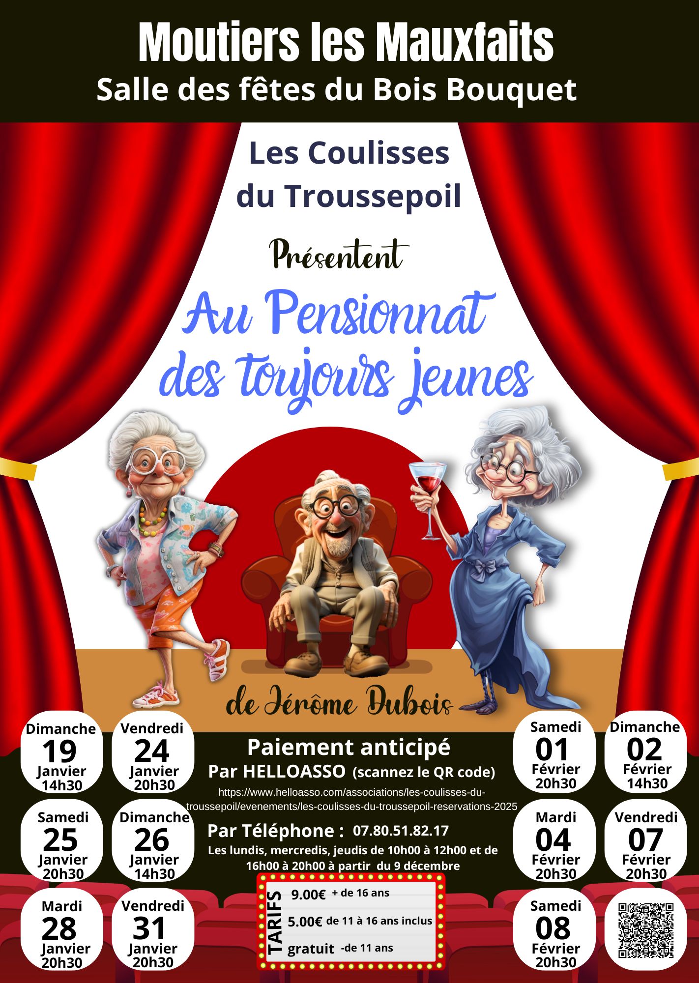 Moutiers-les -Mauxfaits : du théâtre à partir de ce dimanche