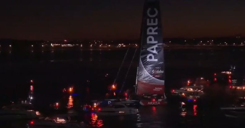  Yoann Richomme , deuxième du Vendée Globe 