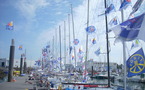 LES SABLES - LES AÇORES : Resserrement de la flotte • Pierre-Yves Lautrou mène devant Pierre Rolland