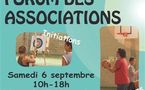 Forum des associations à Olonne-sur-Mer samedi 5 et dimanche 6 septembre 