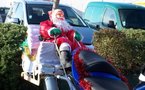 Les Pères Noël à moto le samedi 18 décembre