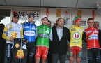 Angelo Tulik (Vendée U) a remporté ce mardi la 4e épreuve du Circuit des Plages Vendéennes (Elite Nationale), courue autour de Brem-sur-Mer sur 136 km