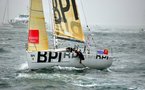 Jérémie Beyou a remporté, mercredi matin, aux Sables-d'Olonne , la troisième étape de la Solitaire du Figaro