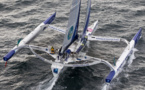 Route du Rhum: une nuit plus tranquille