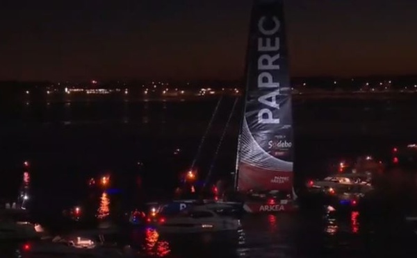  Yoann Richomme , deuxième du Vendée Globe 